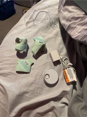 Owlet Smart Sock Mint Protective Booties - Owlet Baby